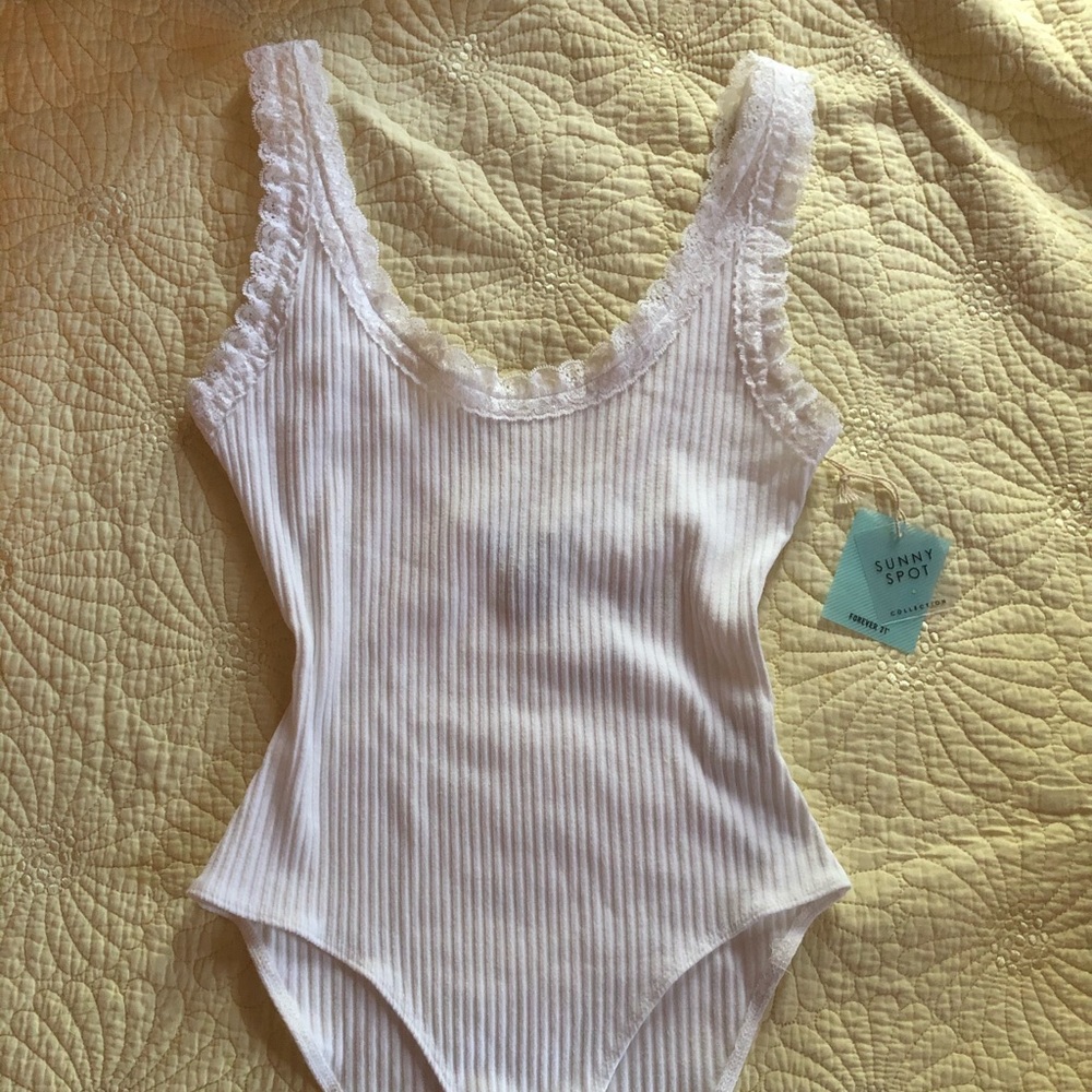 Ribbed body suit